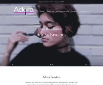 Adorabrushes.com(Adorabrushes) Screenshot