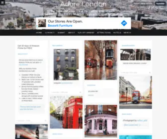 Adore-London.uk(For those who adore one of the greatest cities on earth. Get £30 off your first trip on Airbnb) Screenshot