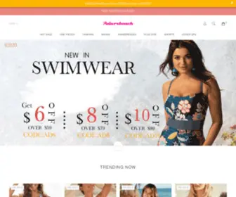 Adorebeach.com(Affordable Fashion Women Swimwear) Screenshot