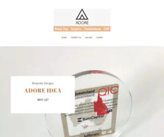 Adoreidea.com(Adore Idea) Screenshot