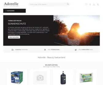 Adorelle.ch(Beauty Switzerland) Screenshot