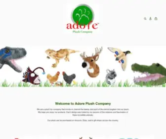 Adoreplushcompany.com(Adore Plush Company) Screenshot