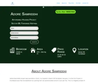 Adoresamridhi.com(Delhi NCR) Screenshot