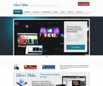 Adoreslides.com.br(Adore) Screenshot