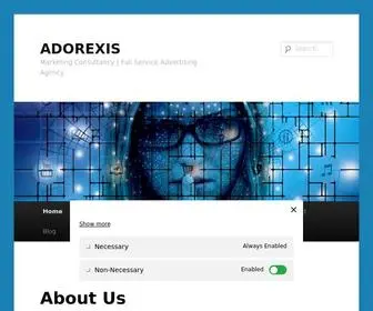 Adorexis.com(Marketing Consultancy) Screenshot