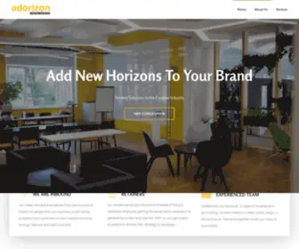 Adorizon.com(Adorizon Creative Solutions LLC) Screenshot