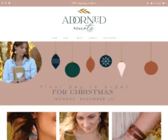 Adornedaccents.com(Adorned Accents) Screenshot