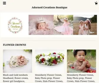 Adornedcreationsboutique.com(Adorned Creations Boutique) Screenshot