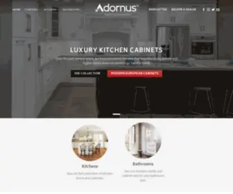 Adornus.com(Adornus Cabinetry) Screenshot