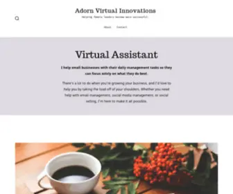 Adornvirtualinnovations.com(Adorn Virtual Innovations) Screenshot
