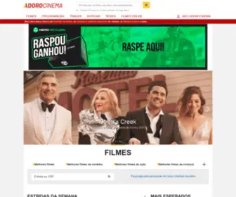 Adorocinema.com.br(Filmes, trailers, horários e salas de cinema, Notícias, criticas) Screenshot