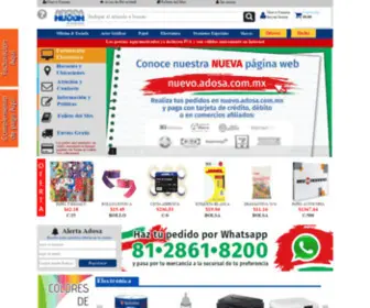 Adosa.com.mx(Adosa lo tiene todo) Screenshot