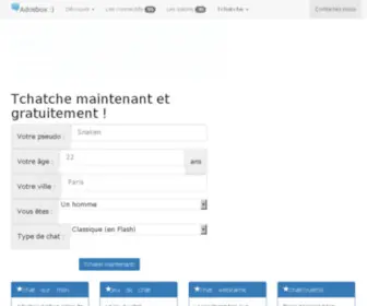 Adosbox.com(Tchatche) Screenshot