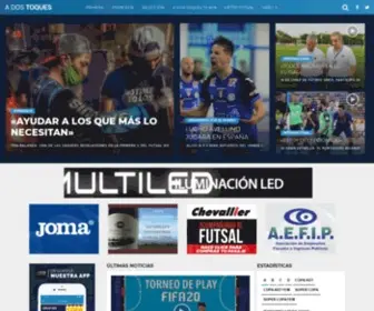 Adostoquesfutsal.com.ar(A Dos Toques Futsal) Screenshot