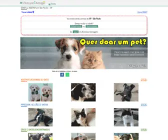 Adotar.com.br(Cachorro para doação em SP) Screenshot