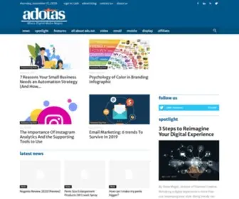Adotas.com(Home) Screenshot