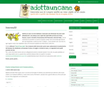 Adottauncane.net(Adotta un cane) Screenshot