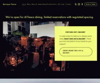 Adovenice.com(Barrique Venice) Screenshot