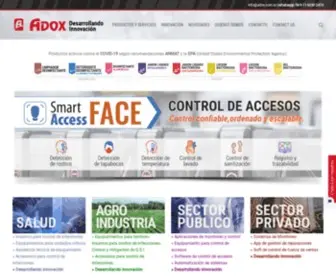 Adox.com.ar(Desarrollando Innovación) Screenshot