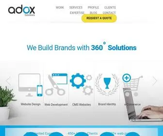 Adoxsolutions.com(Adox Solutions) Screenshot