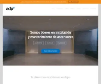 ADP-Ascensores.com(Ascensores de Pablos) Screenshot