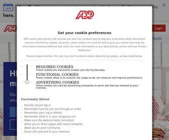 ADP.ca(Payroll, HR and Tax Services) Screenshot