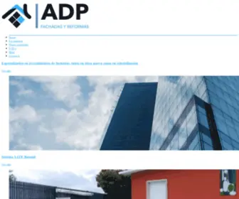 Adpfachadas.com Screenshot