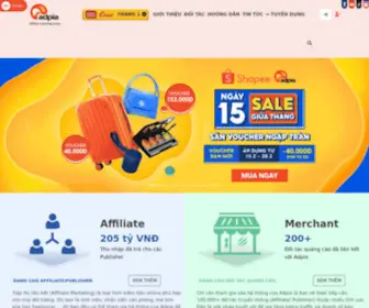 Adpia.vn(Affiliate Marketing (Tiếp thị liên kết)) Screenshot