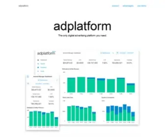 Adplatform.io(The only digital advertising platform you need) Screenshot
