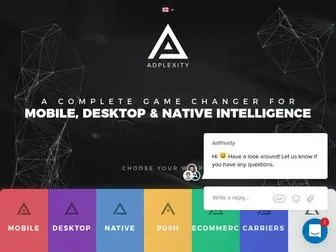 Adplexity.com(The World's Best Competitive Intelligence Service) Screenshot