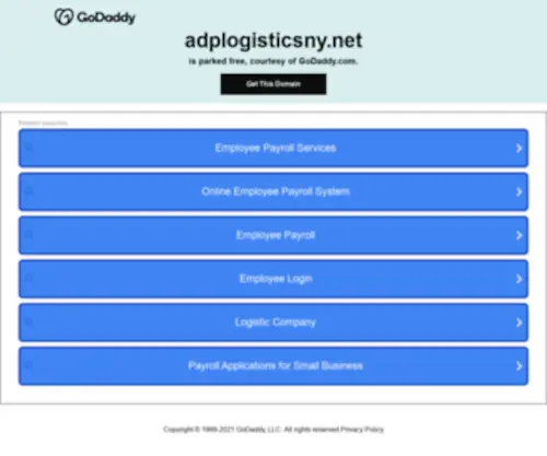 Adplogisticsny.net(Adplogisticsny) Screenshot