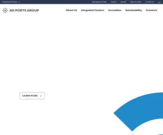 Adportsgroup.com(AD Ports Group) Screenshot