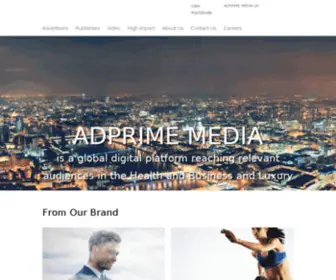 Adprimemedia.co.uk(ADPRIME MEDIA) Screenshot
