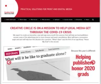Adqic.com(Creative Circle Media Solutions) Screenshot