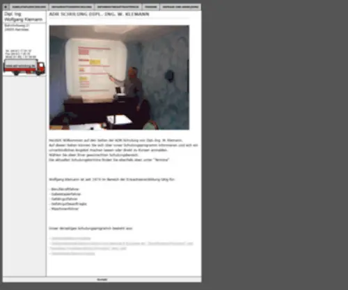 ADR-Schulung.de(ADR Schulung Dipl) Screenshot