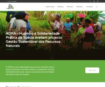 Adra-Angola.org(ADRA Angola) Screenshot