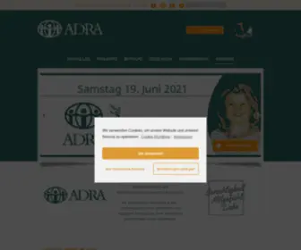 Adra-Deutschland.de(ADRA Deutschland e.V) Screenshot