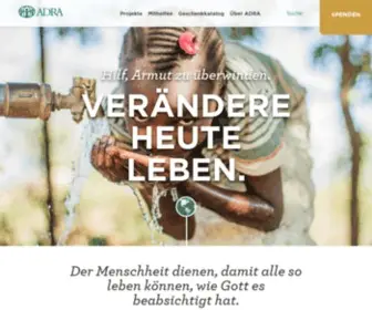 Adra.at(ADRA Österreich) Screenshot