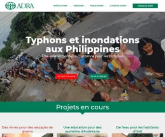 Adra.fr(à aimer" ADRA en France et ailleurs) Screenshot