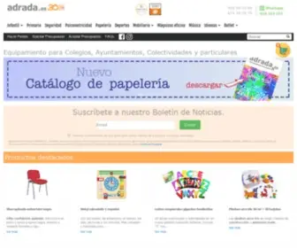 Adrada.es(Mobiliario escolar) Screenshot