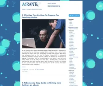 Adrants.com(Advertising and Social Media News With Attitude by Steve Hall) Screenshot