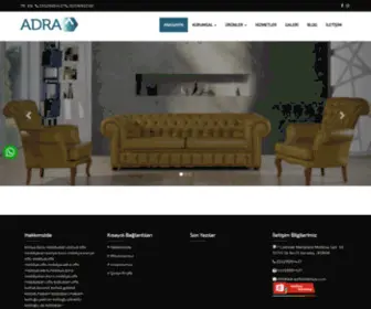 Adraofismobilya.com(Konya büro mobilyaları) Screenshot