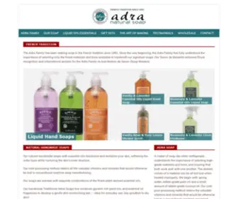 Adrasoap.com(Body Soap & Shower Gel) Screenshot