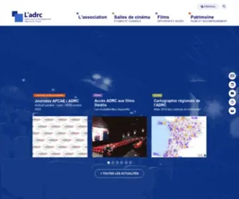 ADRC-Asso.org(Cinémas) Screenshot