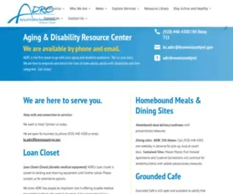 Adrcofbrowncounty.org(Aging & Disability Resource Center (ADRC)) Screenshot
