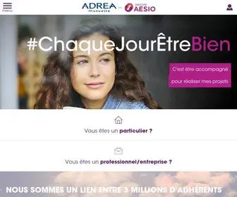 Adrea.fr(Mutuelle ADREA) Screenshot