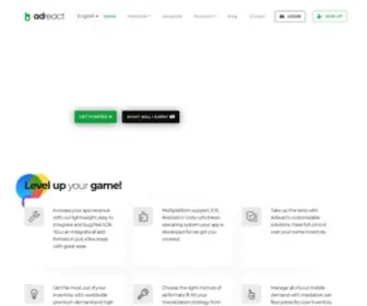 Adreact.com(Adreact – Adreact) Screenshot