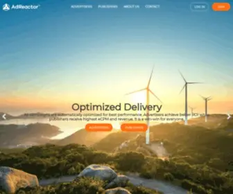 Adreactor.com(Global Advertising Network) Screenshot
