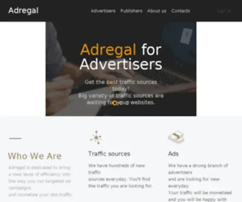 Adregal.com(Adregal) Screenshot