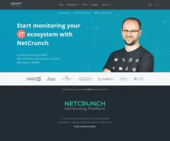 Adremsoft.com(Efficient Network Monitoring with NetCrunch) Screenshot